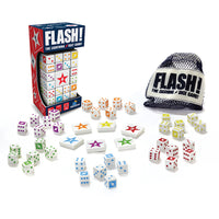 Blue Orange - Jeu de dés Flash! Lightning-Fast (BOG00600)-Groupe d'âge et niveau scolaire : 7 à 14 ans et classes de la 1re à la 9e année