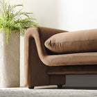 Modway - Waverly Performance Velvet Banc - Brown-Rembourrage en mousse dense