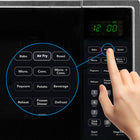 Danby - Micro-ondes de comptoir multifonction de 1,3 pi³ avec Air Fry - Acier Inoxydable-Préréglages de cuisson automatique du micro-ondes : Pop-corn, Pomme de terre, Boisson, Plat surgelé et Réchauffage