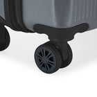 Reebok - Ensemble de bagages rigides 2 pièces Jump Shot Collection - Gris-Double 360-degree spinner wheels (8 wheels)