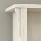 Bush Furniture Salinas – Bibliothèque à 5 étagères - blanc antique (SAB132AW-03)-Dimensions assemblées : 31 3/4 po L x 12 1/6 po P x 63 po H