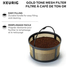 Keurig Filtre à café K-Duo Plus-Poignée résistante pour faciliter le remplissage et le nettoyage