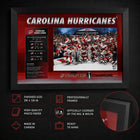 Frameworth - Carolina Hurricanes 16 po H x 24 po l Cadre Champions de la Coupe Stanley 2026 - Sous licence officielle LNH/AJLNH-8