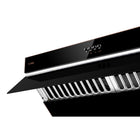 Fotile - JQG7502 Hotte aspirante à ventilation inclinée - 30 po - Noire-Niveau sonore minimal de 39 dB