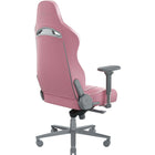 Razer - Chaise de jeu Enki - Quartz-Cuir synthétique double texture, respectueux de la norme EC0 – Les zones centrales de la chaise sont recouvertes d'un tissu texturé en peluche pour un confort plus raffiné, tandis que les bords extérieurs sont doublés de cuir lisse pour mieux résister à l'usure quotidienne