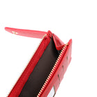 Champs - Porte-cartes Yoga Iconic - Rouge-2 fenêtres d'identification