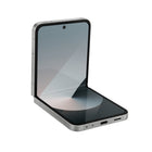 Samsung - Galaxy Z Flip6 - 512 Go - Argent - Bell et Virgin Plus-La fonctionnalité d'interprète avec l'intelligence artificielle Galaxy offre la traduction en direct. Profitez de conversations fluides dans un maximum de 16 langues. En mode Flex, le Galaxy Z Flip6 affiche des traductions des deux côtés de l'écran pour faciliter les conversations en face à face
