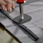 As Seen on TV - Kit de couture No Stitch Secure Stitch-Ajustez les ourlets, réparez les coutures et réparez les déchirures. Peut être utilisé avec différents types de vêtements ou de textiles : denim, coton, lin, rayonne, nylon, velours côtelé, laine, polyester, acrylique et soie