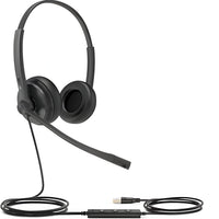 Yealink - Casque UH34 Double UC - Casque pour téléphone et ordinateur - Certifié UC - Noir-Systèmes d'exploitation compatibles : Microsoft Windows 8/8.1/10, Apple Mac OS