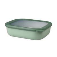 MEPAL - Contenant multi-bol Cirqula - 1000 mL - vert sauge nordique-Conçu pour une forte étanchéité qui retient la fraîcheur et les odeurs pour garder les aliments frais plus long temps