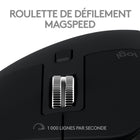 Logitech - MX Master 3S pour Mac - Souris Bluetooth Sans Fil avec Defilement Ultra-Rapide- Space Grey-Rechargeable d'USB-C à USB-C : la souris sans fil offre jusqu'à 70 jours d'autonomie avec une charge complete et 3 heures de fonctionnement apres seulement 1 minute de chargement rapide