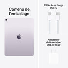 Apple - iPad Air 13 po, Écran Liquid Retina, Wi-Fi, Puce M3, 1 TB, Violet-10