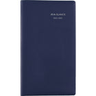 AT-A-GLANCE - Agenda scolaire de poche mensuel 2024-2025 - 3 5/8 po x 6 1/16 po - assorties - bilingue-Couverture en simili cuir dans différentes couleurs de couverture, y compris le noir, le vert, le marine et le bourgogne (choix de couleur non offert en ligne)