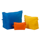 General Supply Goods + Co - Ensemble de pochettes de voyage - Paquet de 3-Boucle de suspension pour faciliter le transport ou le rangement