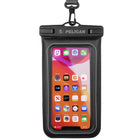 Pelican - Marine Pochette Flottante Etanche - Noir furtif-La fenêtre transparente vous permet d'utiliser votre téléphone à l'intérieur de la pochette