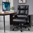 Vinsetto - Chaise de bureau à bascule ergonomique à hauteur réglable-Hauteur d’assise réglable pour s’adapter à votre bureau ou à votre style d’assise