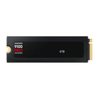 Samsung - 9100 série PRO Disque dur interne avec Heatsink PCIe Gen5. X4 NVMe 2.0 - 4 To - Noir-Expérience élargie , Capacité supermassive avec une compacité exceptionnelle