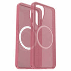 OtterBox - Symmetry Clear Magnets Case pour Samsung Galaxy S25 - Thimbleberry-DROP+ Résiste à 3X plus de chutes que la norme militaire (MIL-STD-810G 516.6)