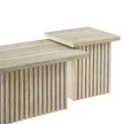 Modway - Render Nidification Tables basses Ensemble de 2 - Travertin-7