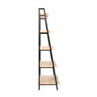 Étagère Live Edge de Gry Mattr, chêne blanc/noir-Environ 20 lb par tablette