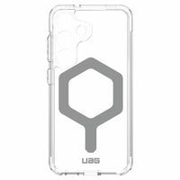 UAG - Plyo Clear Case avec aimant pour Samsung Galaxy S25 - Ice/Silver-Module magnétique intégré