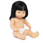 Miniland - Poupée bébé de 15 pouces anatomiquement correcte - fille asiatique atteinte du syndrome de Down.-Cette poupée fait partie de notre collection de poupées Miniland qui promeut la valeur de l'égalité chez les enfants, peu importe leur race, leur genre ou leur condition.