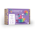 Connetix - Pastel Pack de Démarrage, Contenant 64 Pièces-Ensemble de 64 pièces - Contient 8 x grands carrés, 32 x petits carrés, 8 x triangles équilatéraux, 8 x triangles rectangles et 8 x triangles isocèles