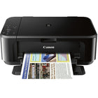 Canon - Imprimante à jet d’encre couleur tout-en-un PIXMA MG3620, noir-Le système d'encre hybride combine l'encre à colorants pour des couleurs vives et l'encre noire à pigments pour du texte net