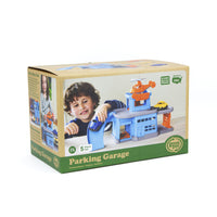 Green Toys - Stationnment à Étage - Bleu-Fabriqué à partir de plastique 100 % recyclé