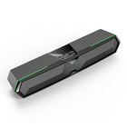 Edifier - MG300 Enceinte de table de jeu Bluetooth avec carte son intégrée et effets lumineux RVB - Noir-Microphone intégré pour parler lors d'appels vidéo, enregistrer des notes vocales ou utiliser les applications de reconnaissance vocale sur votre ordinateur