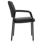 Offices to Go - Fauteuil d’invité Sparrow - Noir-Le bâti en nylon noir est doté d'une découpe de dossier unique