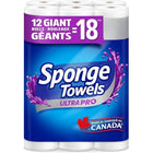 SpongeTowels - Ultra Choisissez une taille géante - paquet de 12-2 plis