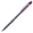 Stylo à bille roulante Slicci à encre gel - 0,25 mm - violet-Ultra fluide et à séchage rapide
