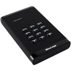 iStorage - DiskAshur3 Disque dur portable chiffré USB 3.2 Gen 1 - 1 To-Les clés de chiffrement sont toujours chiffrées lorsqu’elles sont au repos