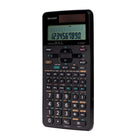 Sharp - EL520XTBK - Calculatrice scientifique 420 fonctions à 12 chiffres - Noire-Pour étudiants de mathématiques générales, algèbre, géométrie, trigonométrie, calcul