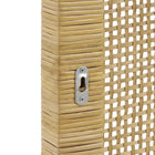Modway - Sandy Fixé au mur Bois de manguiers et rotin Tête de lit Queen size, Rotin naturel-8