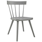Modway - Sutter Fauteuil d’appoint de salle à manger Ensemble de 2 - Gris clair-Entièrement assemblé