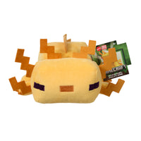 Minecraft - Assortiment de peluches de base - 8 po-Les fans de Minecraft peuvent faire des câlins et inventer des histoires avec des peluches inspirées de leurs personnages préférés de l'univers du jeu vidéo !
