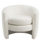Modway - Affinity Rembourré Tissu Boucle Fauteuil à dossier incurvé - Nuage-Entièrement assemblé