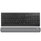 Fellowes - Repose-poignets pour clavier Breyta avec coussin HEX - Gris-100 % recyclable grâce au programme de reprise de Fellowes