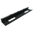 MotionGrey - Plateau de gestion des câbles sous bureau - Organisateur de cordons pour bureaux assis-debout et postes de travail - Noir-Espace de travail propre et organisé : rangez les câbles, multiprises et adaptateurs hors du sol et à l’abri des regards grâce à ce plateau de gestion des câbles sous bureau au design épuré
