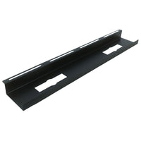 MotionGrey - Plateau de gestion des câbles sous bureau - Organisateur de cordons pour bureaux assis-debout et postes de travail - Noir-Espace de travail propre et organisé : rangez les câbles, multiprises et adaptateurs hors du sol et à l’abri des regards grâce à ce plateau de gestion des câbles sous bureau au design épuré