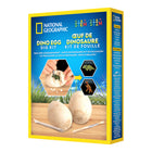 National Geographic - Kit de fouille d'œufs de dinosaure-Identifier les dinosaures à l’aide du guide d’apprentissage