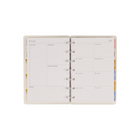 The Happy Planner - Planificateur 2027 daté format miniature 12 mois à reliure à disques - 7,50 po x 6,69 po - Orchard Floral - Anglais-Dimensions : Format miniature 7,50 po x 6,69 po