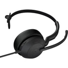 Jabra - Casque mono filaire USB-C/A et Bluetooth Evolve2 50 - Teams-Réduisez votre environnement au silence avec la réduction active du bruit (ANC)