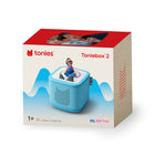 Tonies - Ms. Rachel Mon premier coffret Toniebox 2 - bleu ciel-Deux façons de jouer : les enfants peuvent plonger dans leurs histoires et chansons préférées avec une collection toujours grandissante de personnages Tonie, ou ajouter Tonieplay pour découvrir des jeux sans écran et plus encore