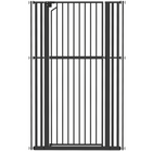 PawHut - Barrière pour animaux extra haute 63 po, barrière de sécurité bébé réglable 30-41 po l-Conception extra haute de 63 po empêche les animaux de sauter facilement par-dessus

