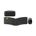 ProtoArc - Combinaison clavier Bluetooth ergonomique pliable ProtoArc-Silencieux à presser et à rebondir rapidement, les touches à interrupteur ciseaux offrent une meilleure réponse tactile. Les touches à couloir correspondent parfaitement à la forme de vos doigts