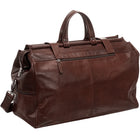 Mancini - Sac de voyage Buffalo - 20.5po x 13po x 15.5po - Brun-Sangle à ferroutage sur le dos