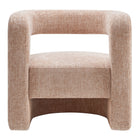 Modway - Jaylin Rembourré Chenille Chaise d’accent - Blush-7